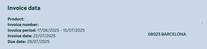 energy invoice data- NORDY